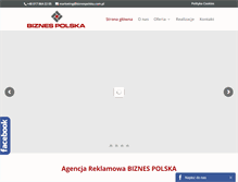 Tablet Screenshot of biznespolska.com.pl