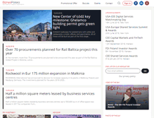 Tablet Screenshot of biznespolska.pl